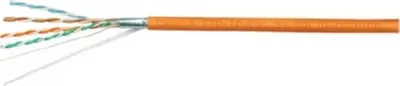 Кабель REXANT FTP 4PR 24AWG (4х2х0,51мм) CAT5e 305м НГ(А)-HF (медь)