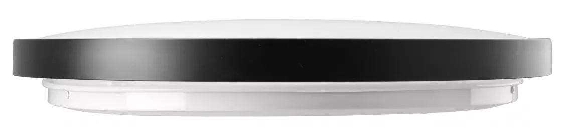 Светильник потолочный LED ATOL 32W 2560lm 4000K пласт. черный круг IP54 GTV