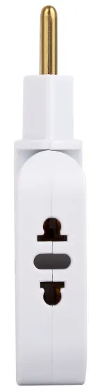 Разветвитель поворотный 2 гн.+2USB SPF-2-FL-USB 10А белый ЭРА