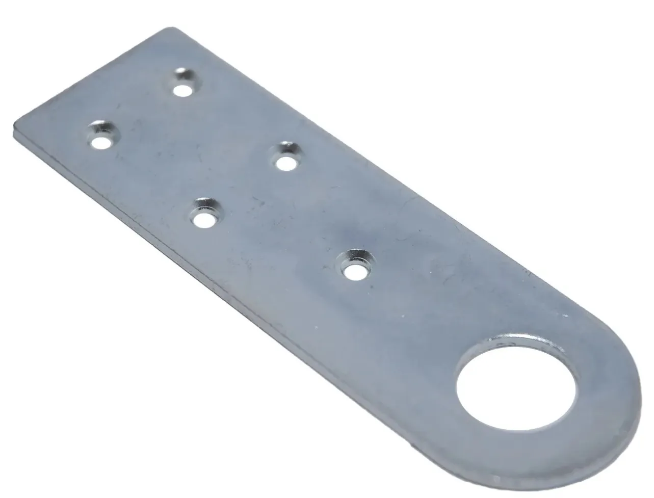 Проушина (Пробой-ушко) 56х77 (126х40х3) (цинк белый)