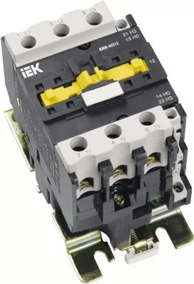 Контактор КМИ-49512 (кат.230В 95А 45кВт 1но+1нз) IEK