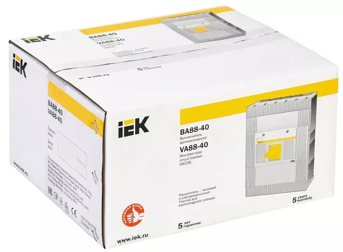 Автоматический выключатель ВА88-40 630А/3 35кА IEK