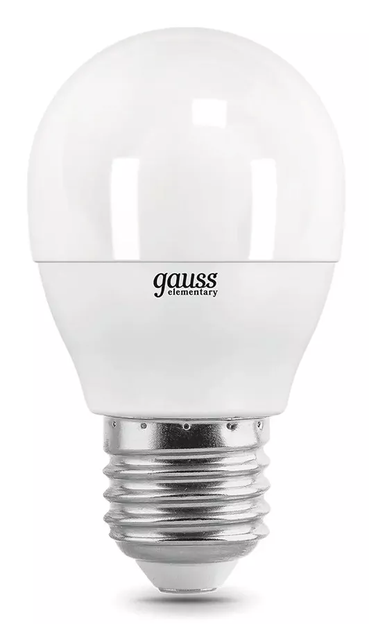 Лампа Gauss Elementary LED  Шар 10W 220V E27 4100К 730Lm