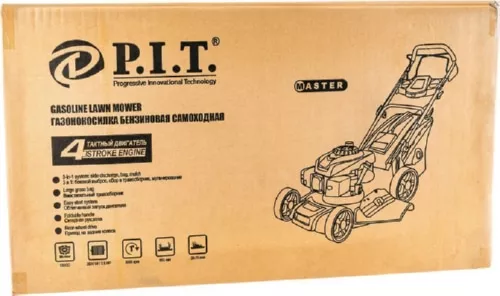 Газонокосилка бензиновая PLM51-C2 ( самоход. 4Т двиг.3,5 л.с, диам. кош 508мм,высот кош 25-75мм,60л)