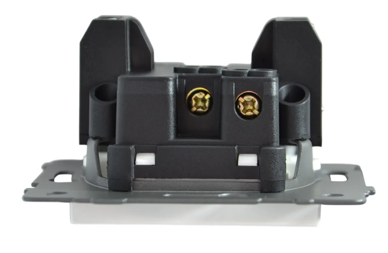 Выключатель 1-кл. белый A-001W "Aura" AWSproducts