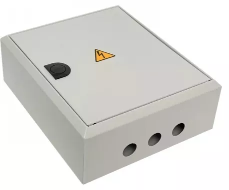Щит навесной мет. ЩРН-24 пласт.замок (350х300х120) IP31 EKF