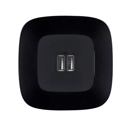 Розетка USB (2-я тип А+А, 1,5А) Антрацит ALLURE LEGRAND