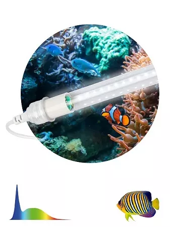 Фитолампа для аквариума светодиодная FITO-15W-Ra90-Т8-AQUA 15 Вт, полный спектр