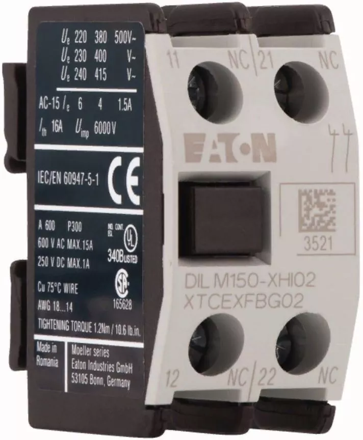 Дополнительный контакт DILM150-XHI02 (2 н.з)