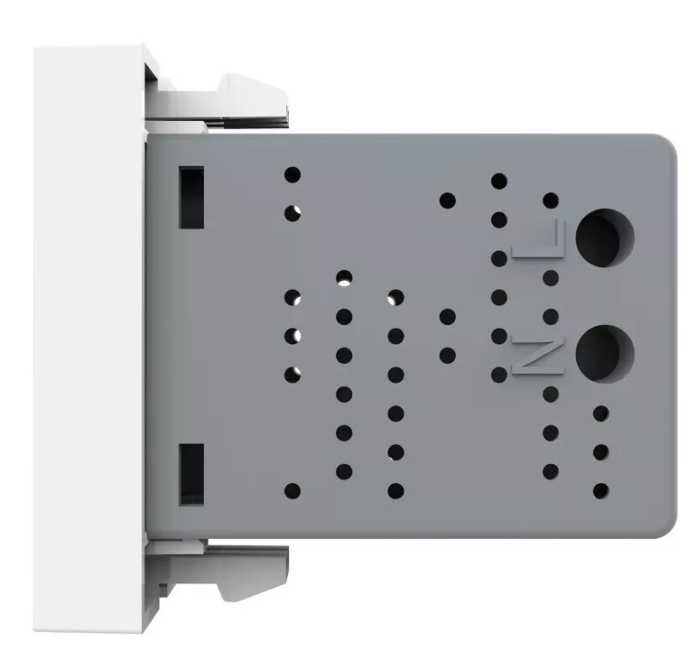 Розетка USB (тип А, 2,1А, 5В) Белый Livolo