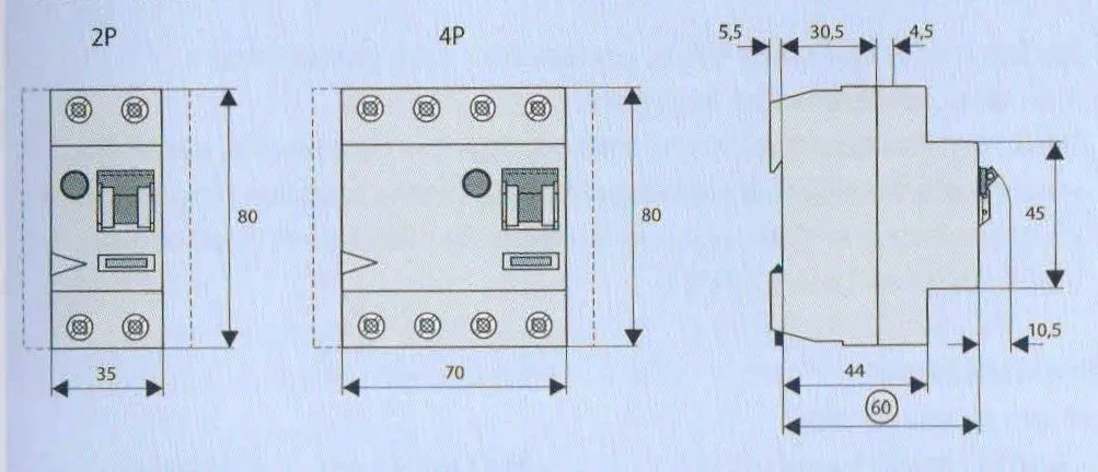 УЗО PFIM-80/4/03-MW
