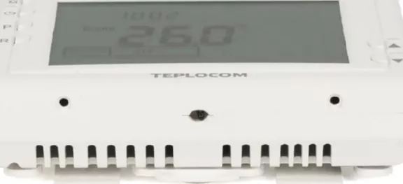 Проводной программируемый комнатный термостат TEPLOCOM TS-Prog-2AA/8A