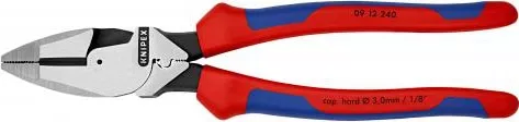 Клещи "Lineman's Pliers" 240 мм с обжимом