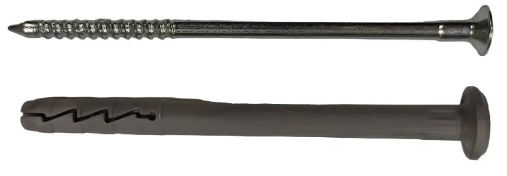 Дюбель-гвоздь 6*60 гриб (100 шт.) (KOELNER), уп
