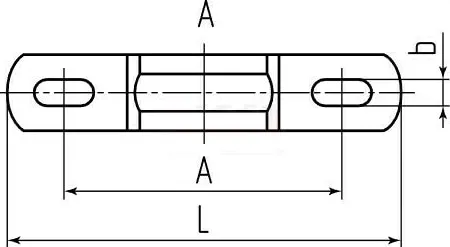 Скоба двухлапковая  8-9 оц. (100шт.)