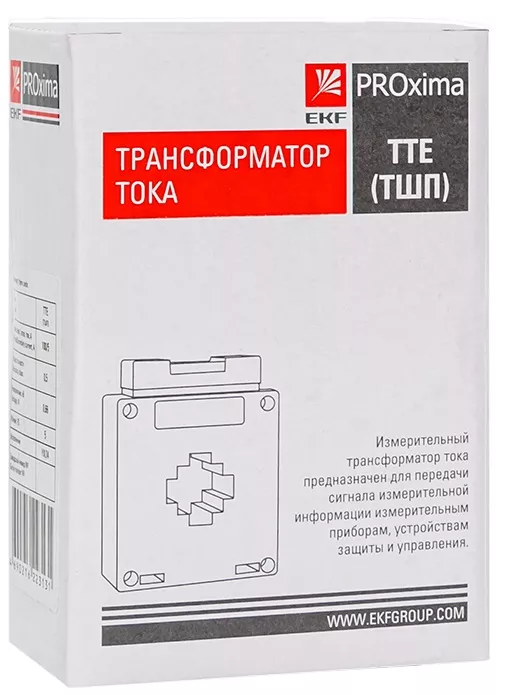 Трансформатор тока ТТЕ-40-500/5А класс точности 0,5 EKF PROxima