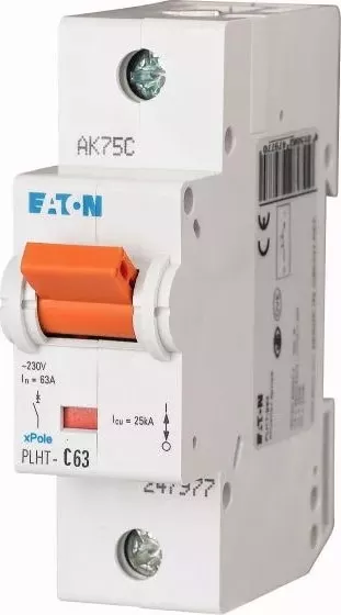 Автомат PLHT-C63/1 63A, 1-pol