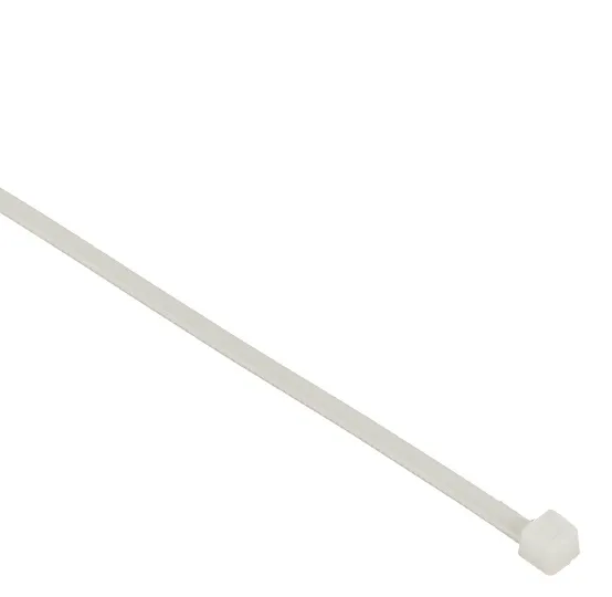 Хомут 2,5*200 белый нейлон (100 шт.) Basic (EKF), уп