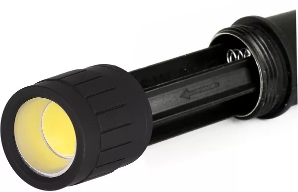 Фонарь Ultraflash LED16011 (3XR03, черный, COB LED 3Вт, пластик, блистер-пакет)