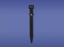Крепление для кабеля UP-Z 18 UV Черный (50шт.) Elektroplast
