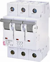 Автоматический выключатель ETIMAT P6 C25/3 6кA ETI