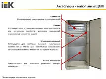 _Панель монтажная 500х545 (оцинк), для ЩМП-1664 IEK
