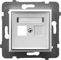 Корпус розетки компьютерной  одинарной, без рамки GPK-1U/p/00 (2140)