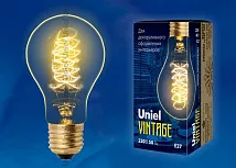 Лампа накаливания Vintage IL-V-A60-40/GOLDEN/E27 CW01