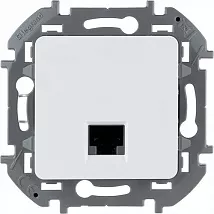 Розетка RJ-45 (1-я cat. 5e) Белый INSPIRIA LEGRAND