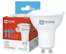 Лампа LED MR16 GU10 6500К 11Вт 990Лм IN HOME