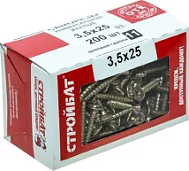 Саморез универсальный 3,5*25 (200 шт.) (Стройбат)