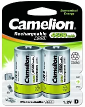 Аккумулятор R20 4500mAh Ni-Cd CAMELION BL-2