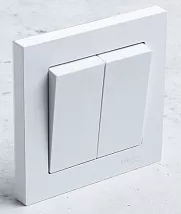 Радиовыключатель HiTE PRO BASE-2F (Белый, без рамки)