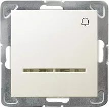 Кнопка звонка LP-6YS/M/27 1005 с подсветкой (без рамки)