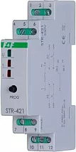 Реле управления роллставнями двухкноп. STR-421 (до8А) F&F