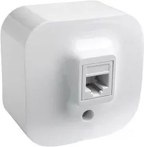 Розетка ОУ RJ-45 (1-я cat. 5e) Белый Quteo LEGRAND