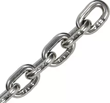 Цепь 3 мм короткозвенная DIN766 цинк (боб. 60м) (кратно 5м) (МС)
