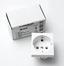 Модульная розетка 16А, 250В 