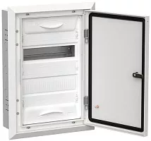 Щит металл. TITAN 5 ЩРв-24 IP31 бел. (505х365х130) IEK