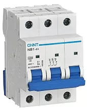 Автоматический выключатель NB1-63 D63/3 6кА CHINT