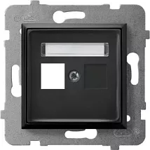 Корпус розетки компьютерной  одинарной, без рамки GPK-1U/p/33 (2140)