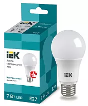 Лампа LED A60 E27 4000К 7Вт 630Lm IEK