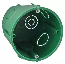 Коробка установ. 68(65)х60 с ушами глубокая System Electric (120)