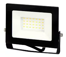 Прожектор LED LUMINO 4000K 30W 3000Lm IP65 черный Ledline