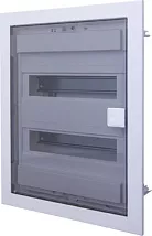 Щит встраиваемый прозр. дверь, U24F (28 мод. IP40) TEHPLAST