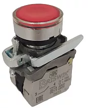 Кнопка КМЕ 4601м -Л 24В крас. IP65 10А 1нз Briswik