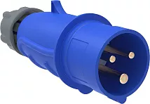 Вилка переносная 32A 3п (2P+PE) 023 IP44, 250В, MAGNUM IEK