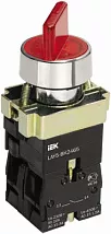 Переключатель LAY5-BK2465 2 пол. крас. 1но, IP40 IEK (с НДС)
