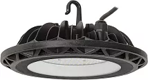 Светильник подвесной LED ДСП 4006 6500К 200Вт 20000Lm IP65 черный IEK