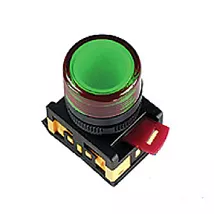Индикатор неон зелёный AL-22TE 230 AC IP40 IEK